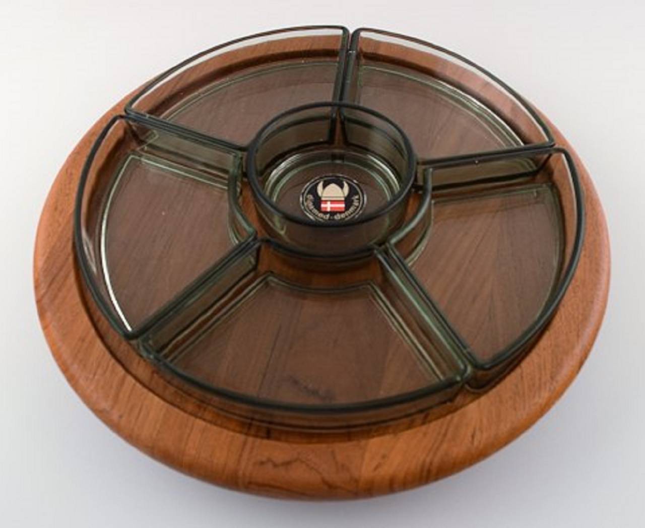 Flemming Digsmed, Round Cabaret Dish on Swivel Base