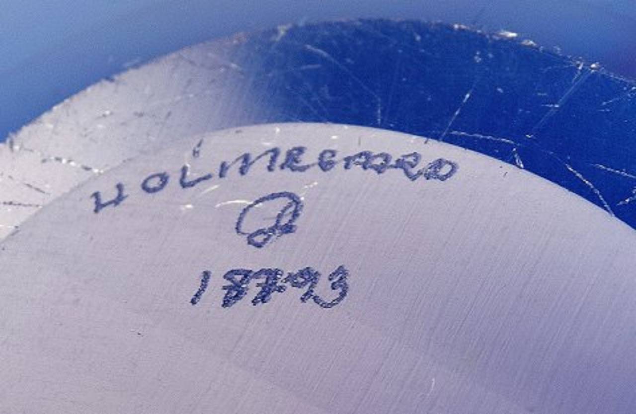 Holmegaard, Per Lütken Large Provence Glass Bowl In Excellent Condition In København, Copenhagen