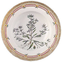 Royal Copenhagen Flora Danica Deep Plate