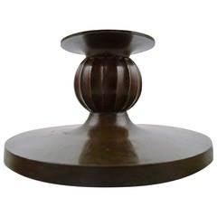 Just Andersen Light Bronze Candlestick