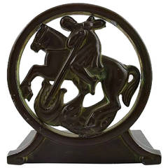 Just Andersen Art Deco Bookend