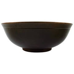Just Andersen Art Deco Bronze Bowl, Signed B 208