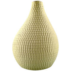 Gustavsberg, Sweden, Reptile Vase by Stig Lindberg, Swedish Ceramist