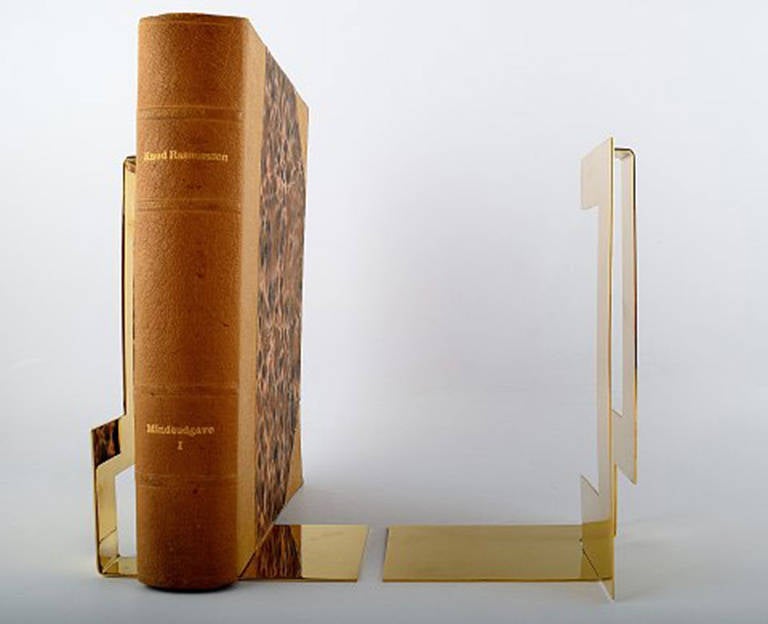 brass book ends