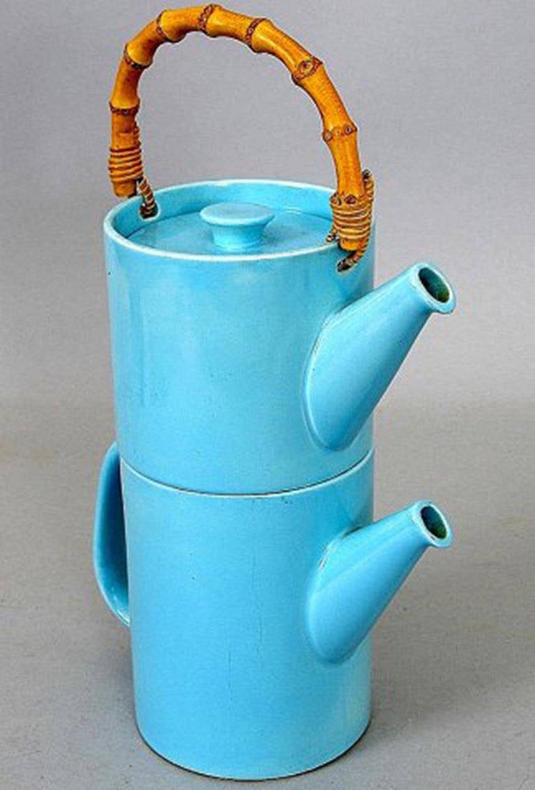 Rare two-piece teapot, 