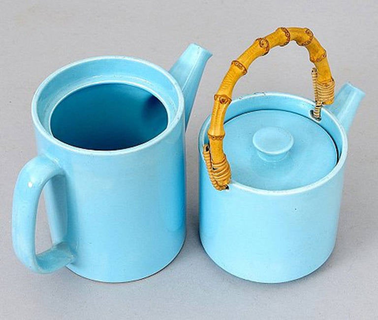 Swedish Rare Two-Piece Teapot, 
