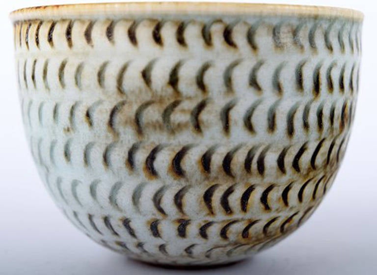 Stig Lindberg Gustavsberg Studio, Ceramic Miniature Vase