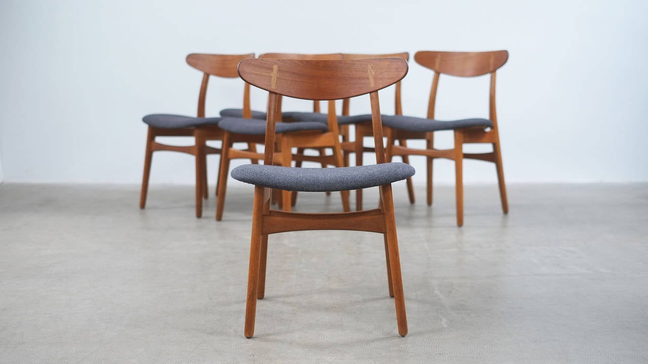 Scandinavian Modern Hans Wegner CH30 Chairs