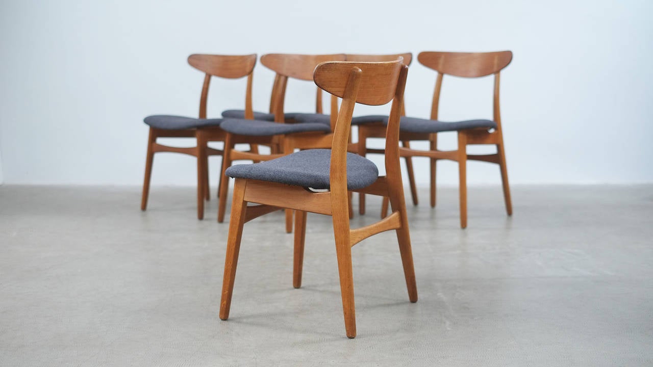 Hans Wegner CH30 Chairs In Good Condition In Epperstone, Nottinghamshire