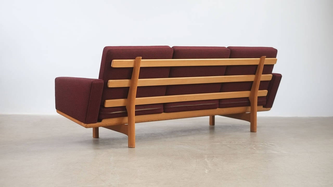 20th Century Hans Wegner  GE236/3  Sofa