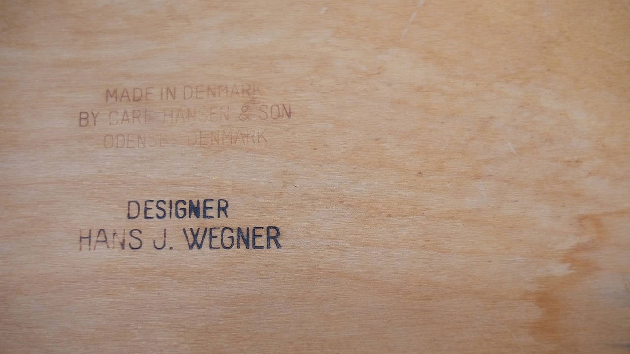 Hans Wegner CH33 Chairs 3