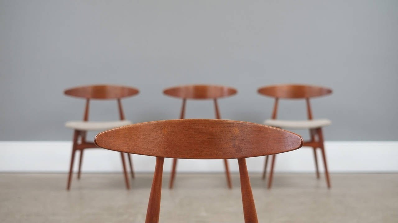 Hans Wegner CH33 Chairs In Good Condition In Epperstone, Nottinghamshire