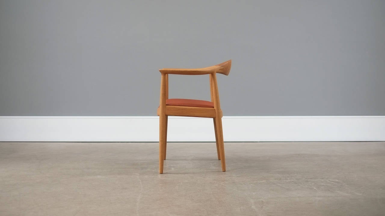 Hans Wegner Round Chair In Good Condition In Epperstone, Nottinghamshire
