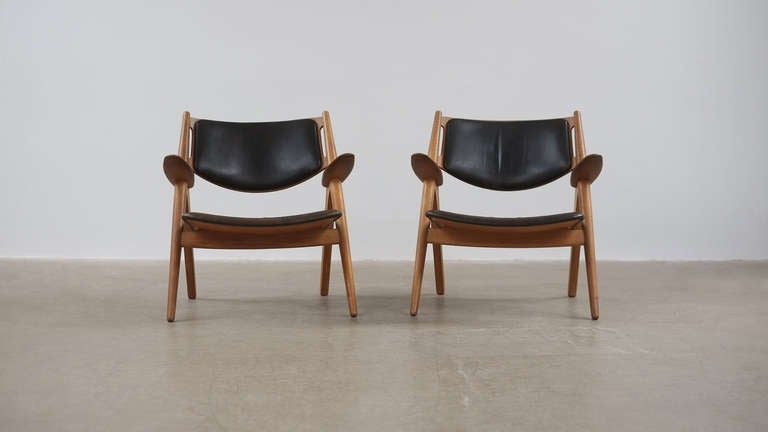 Mid-20th Century Hans Wegner CH28 Chairs