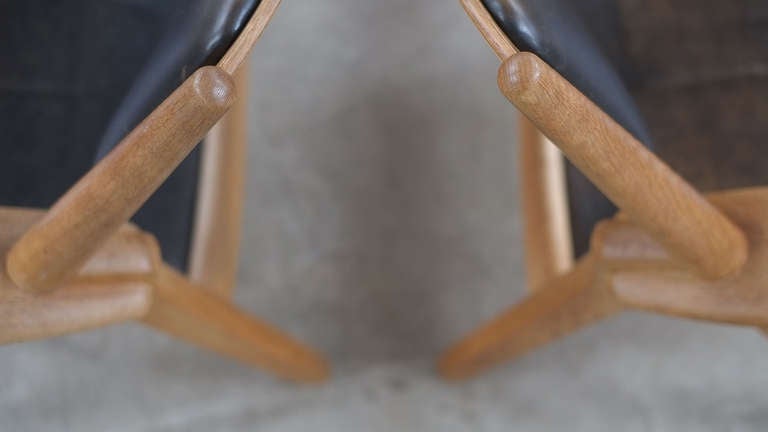 Oak Hans Wegner CH28 Chairs