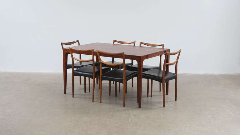 Mid-20th Century Kai Winding Danish Dining Table