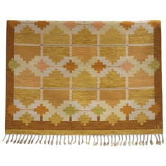 Ingegerd Silow Flat-Weave Rug