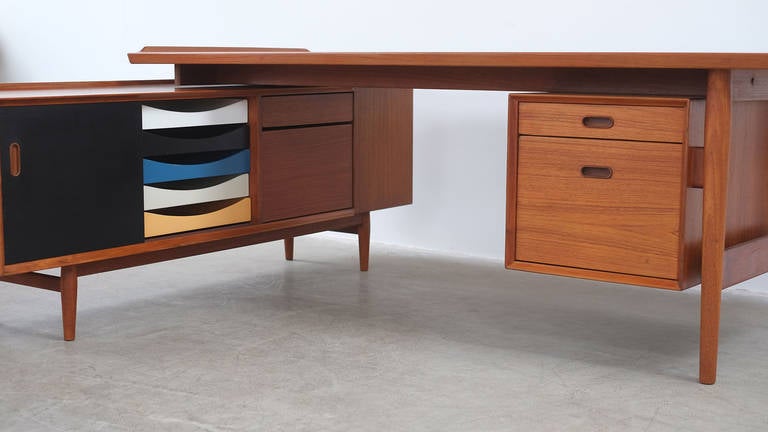 Scandinavian Modern Arne Vodder Desk