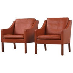 Borge Mogensen 2207 Chairs and Ottoman