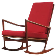 Ib Kofod Larsen Rocking Chair