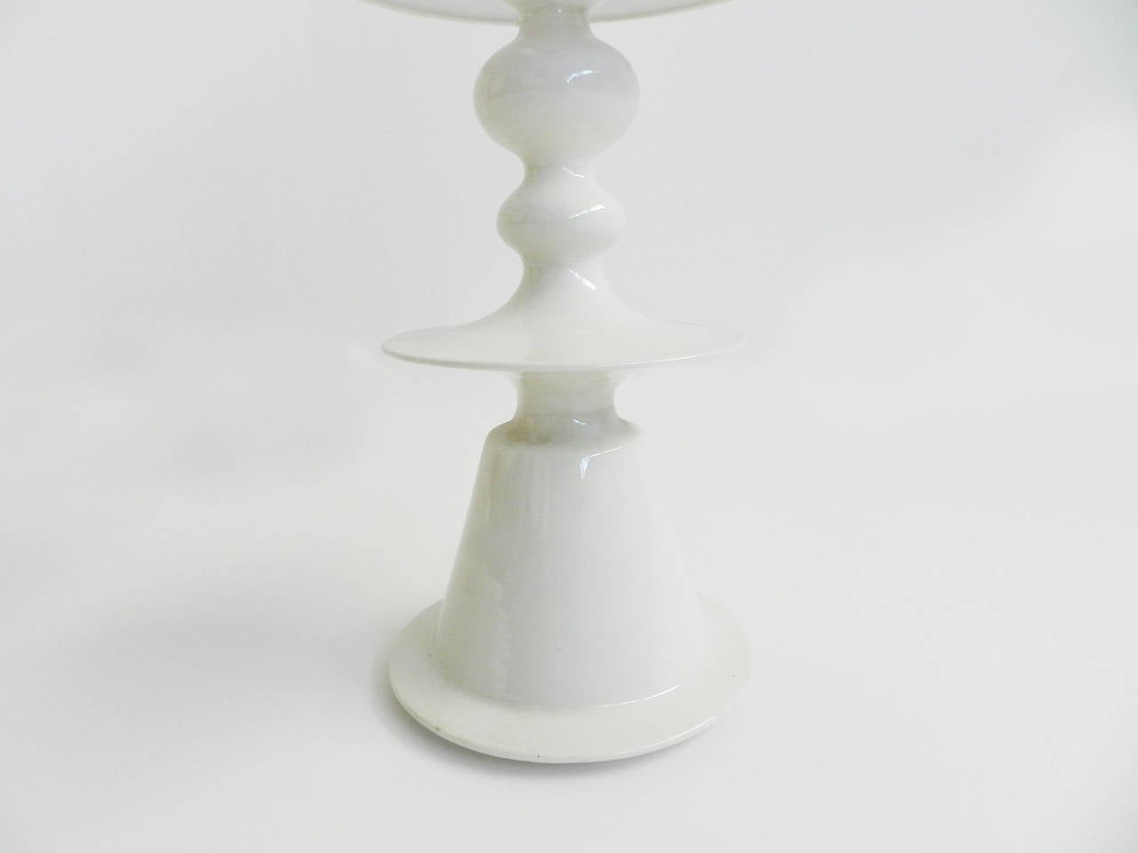 Mid-Century Modern Ceramic Table Lamp by Swiss Ceramist Margrit Linck
