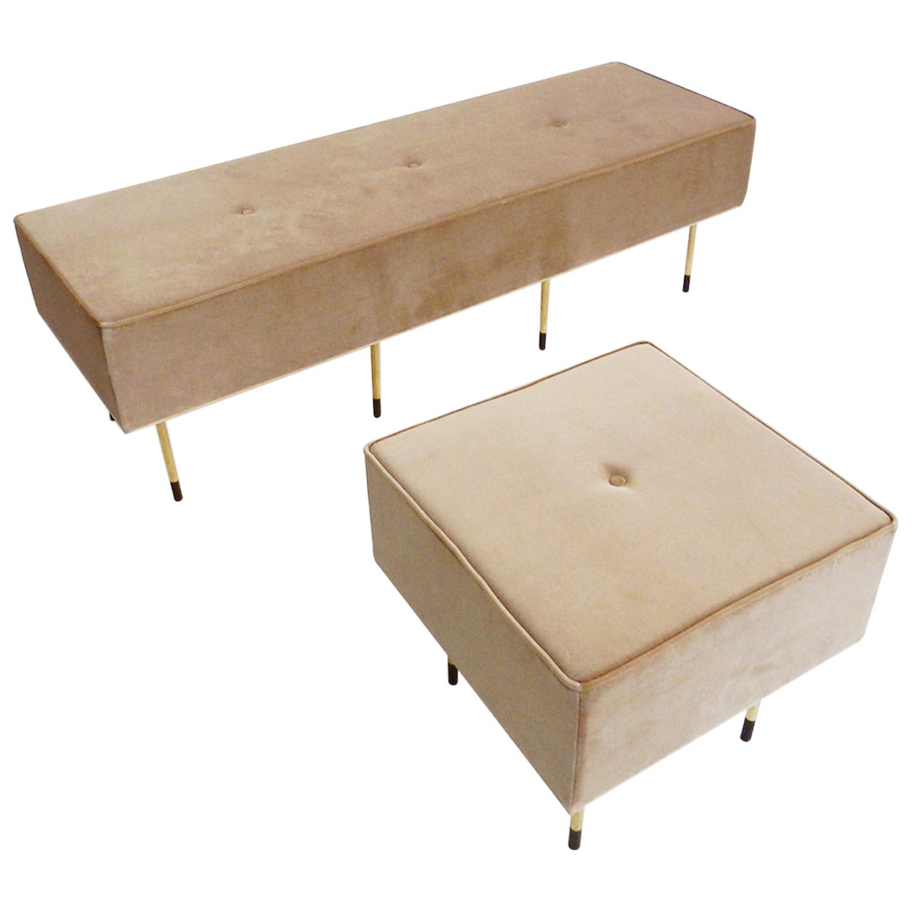 Small Family Growing Bench and Stool For Sale