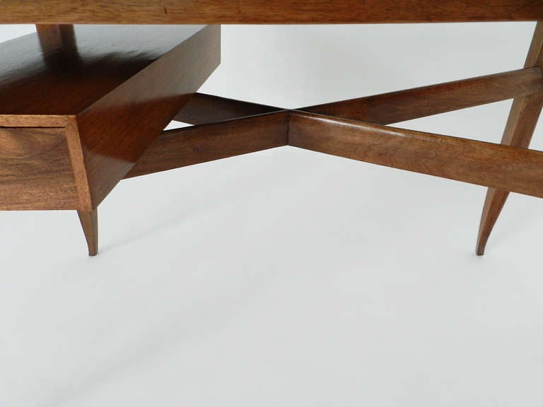 Gio Ponti Attributed Elegant Small Desk 1