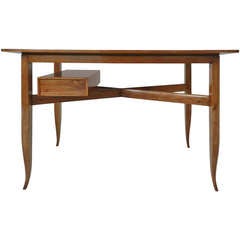 Gio Ponti Attributed Elegant Small Desk