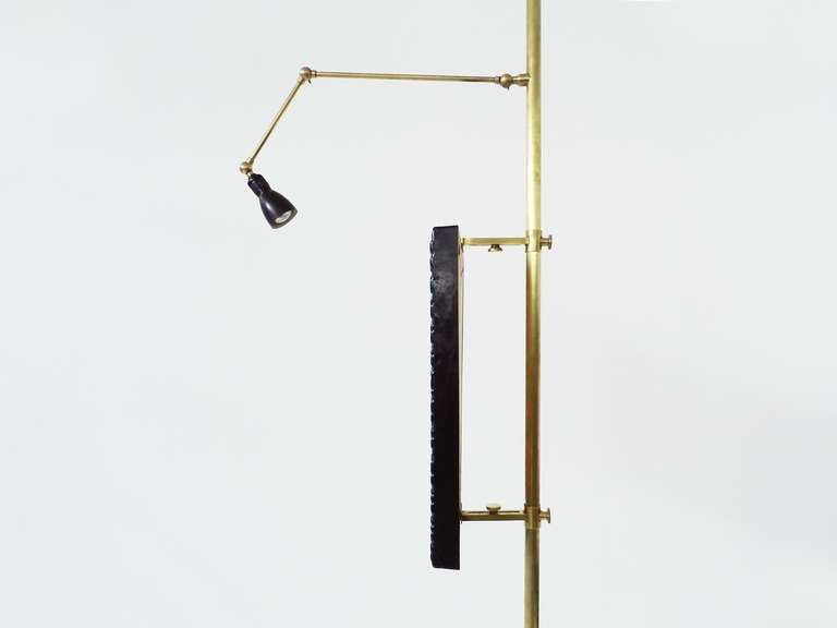 Mid-20th Century Arredoluce easel Lamp mod. Cavalletto by Angelo Lelli