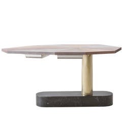 Vanity Desk in suede leather mod. SFG15, 2015 Limited Special Edition 4