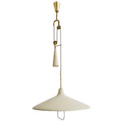 Arredoluce adjustable hanging lamp mod 12126