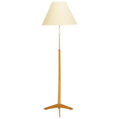 Swedish Floor Lamp Rocket Base by Bergbom, 1950s