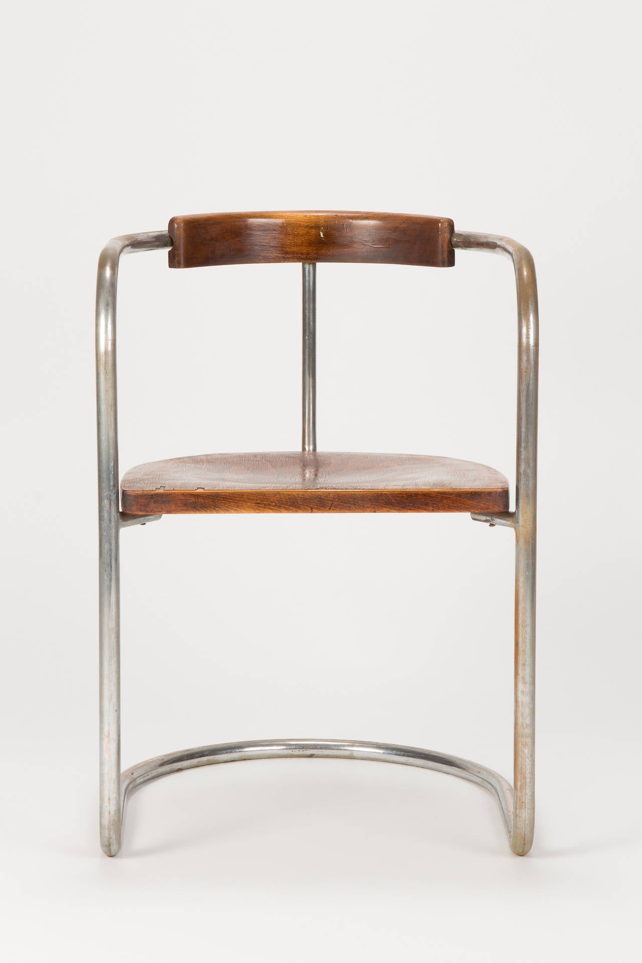 Antique Bauhaus Steel Tube Cantilever Chair, Italy, 1930s For Sale at  1stDibs | bauhaus cantilever chair, cantilever chair bauhaus