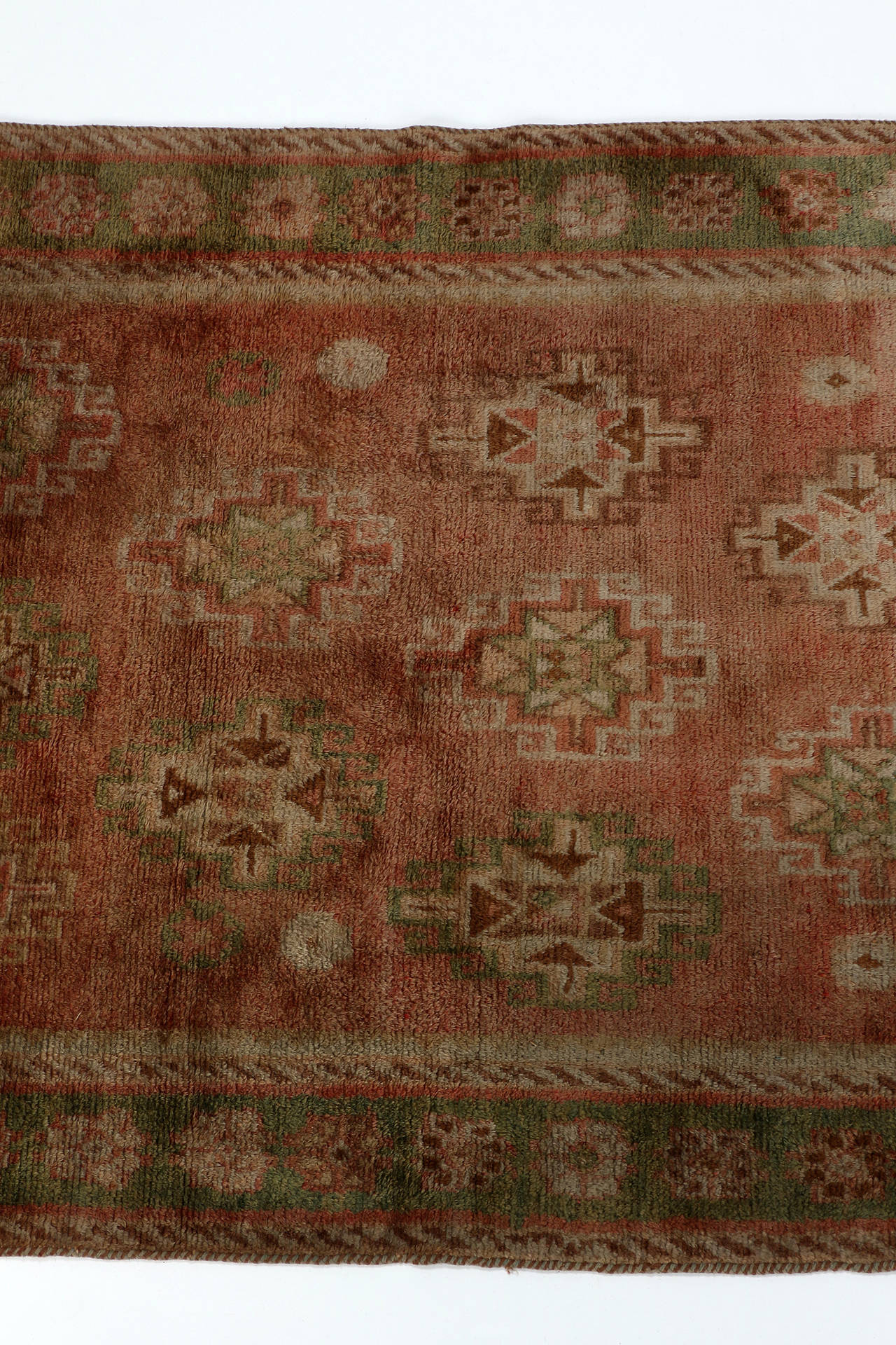 Hand-Knotted Antique Persian Gabbeh Rug