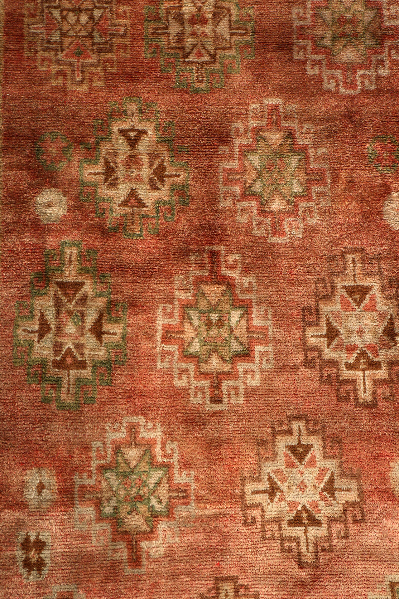Wool Antique Persian Gabbeh Rug