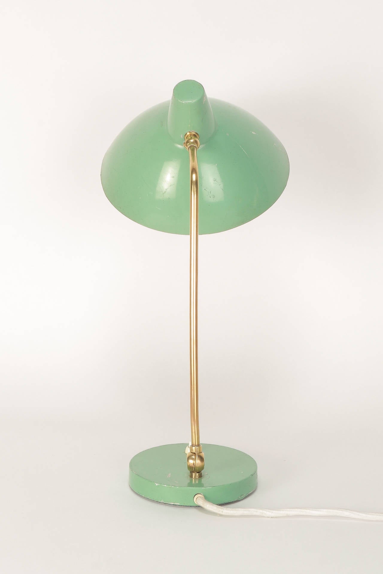 Mid-Century Modern Swiss Desk Lamp by Alfred Mueller for Amba, 1950s