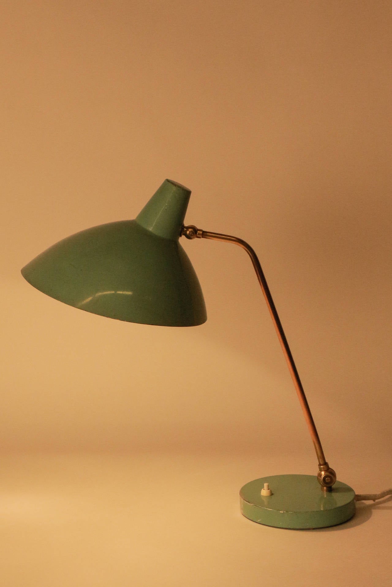 Swiss Desk Lamp by Alfred Mueller for Amba, 1950s 3