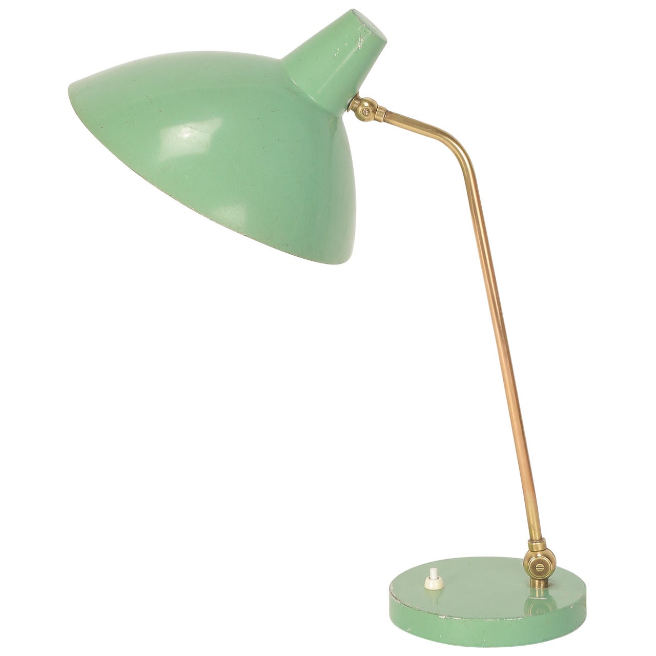 Swiss Desk Lamp by Alfred Mueller for Amba, 1950s