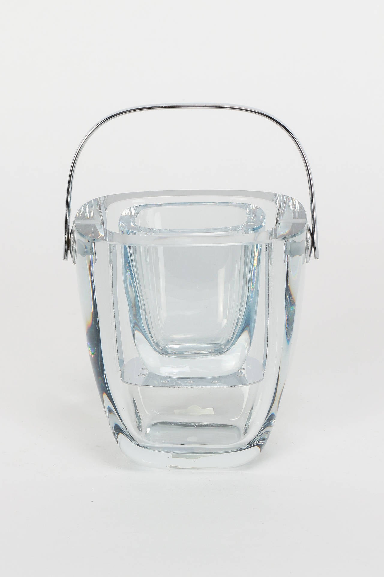 Mid-Century Modern Swedish Ice Bucket Caviar by Strömbergshyttan, 1950s
