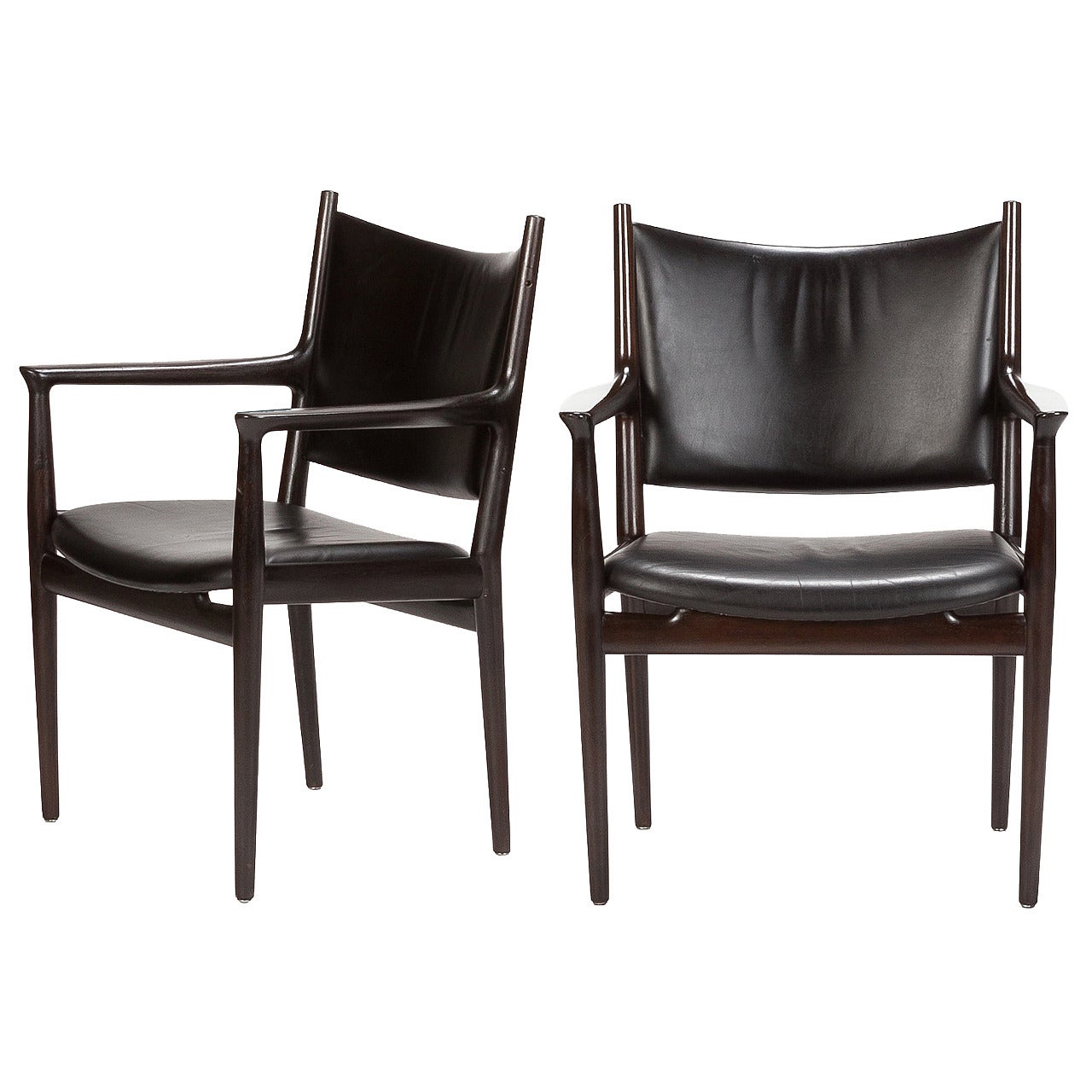 Pair of Conference Chairs JH-713 by Hans Wegner
