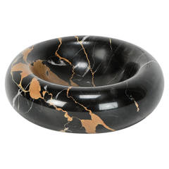 Italian Marble Ashtray Bowl by Sergio Asti 1960s