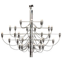 Italian Chandelier Model 2097/30 by Gino Sarfatti for Arteluce, 1960s