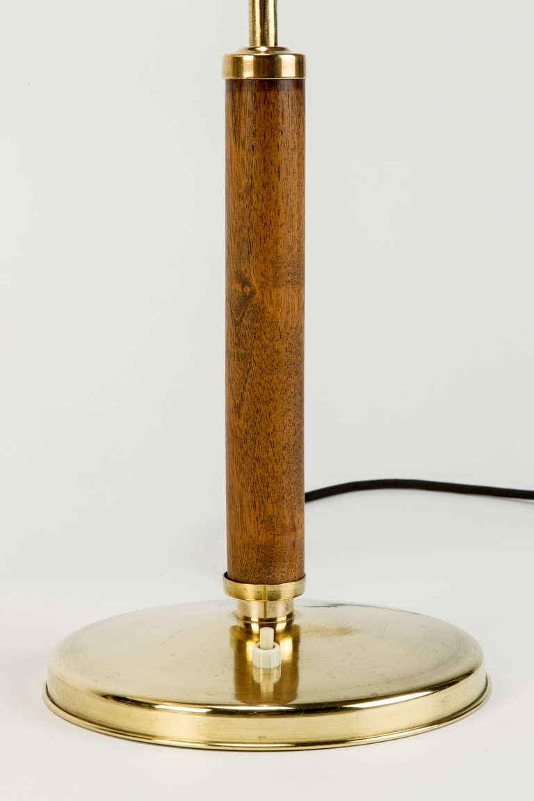 Rare Alfred Mueller Quick 1500 Desk Lamp Brass for AMBA 1