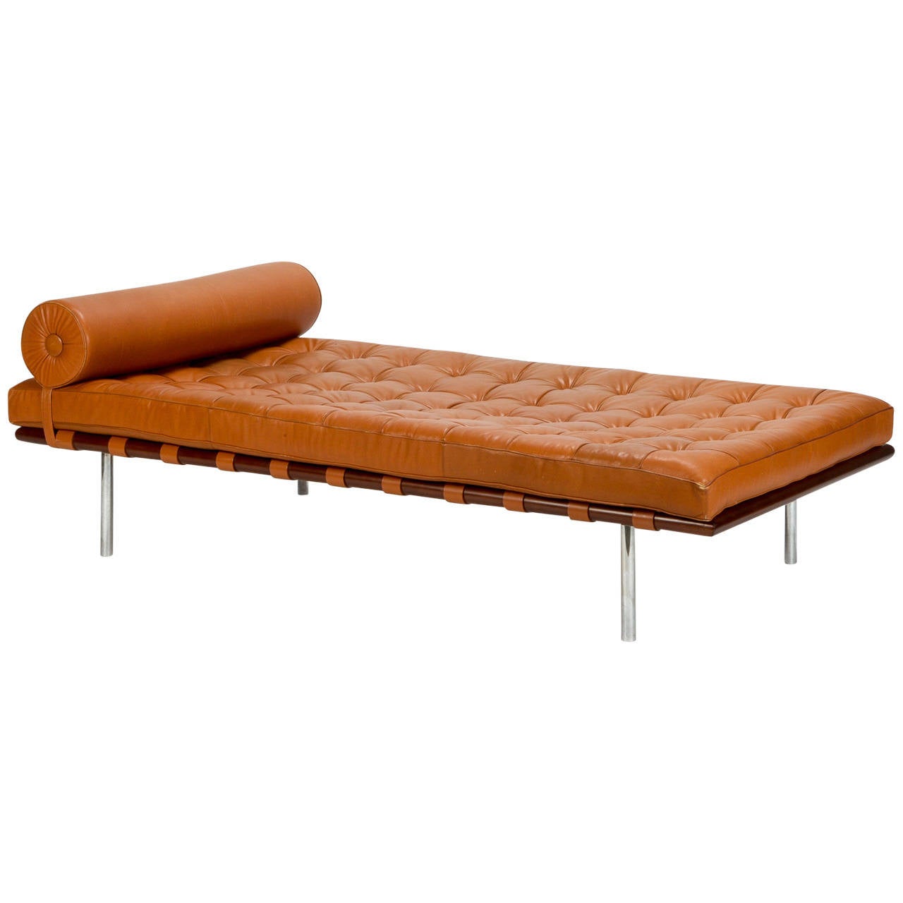 Barcelona Daybed by Mies van der Rohe for Knoll at 1stDibs