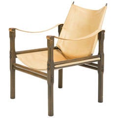Safari Chair Attributed to Franco Legler by Zanotta, 1950s