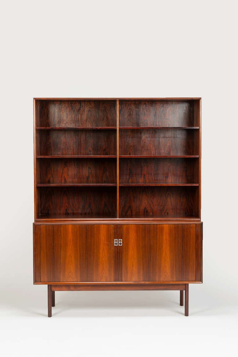 Mid-Century Modern Rosewood Bookcase by Arne Vodder for Sibast, 1960s For Sale