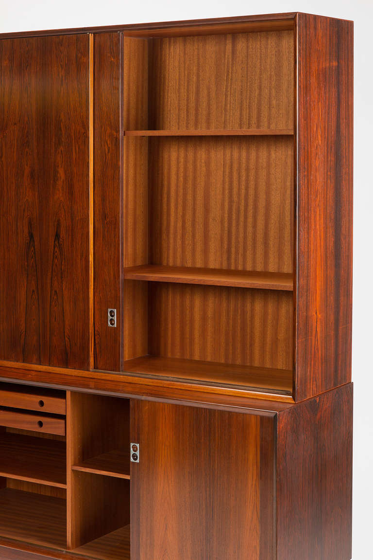 Rosewood Bookcase by Arne Vodder for Sibast In Good Condition In Basel, CH