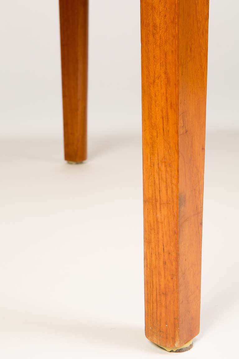 Danish Dining Table Teak by Henning Kjaernulf For Sale 5