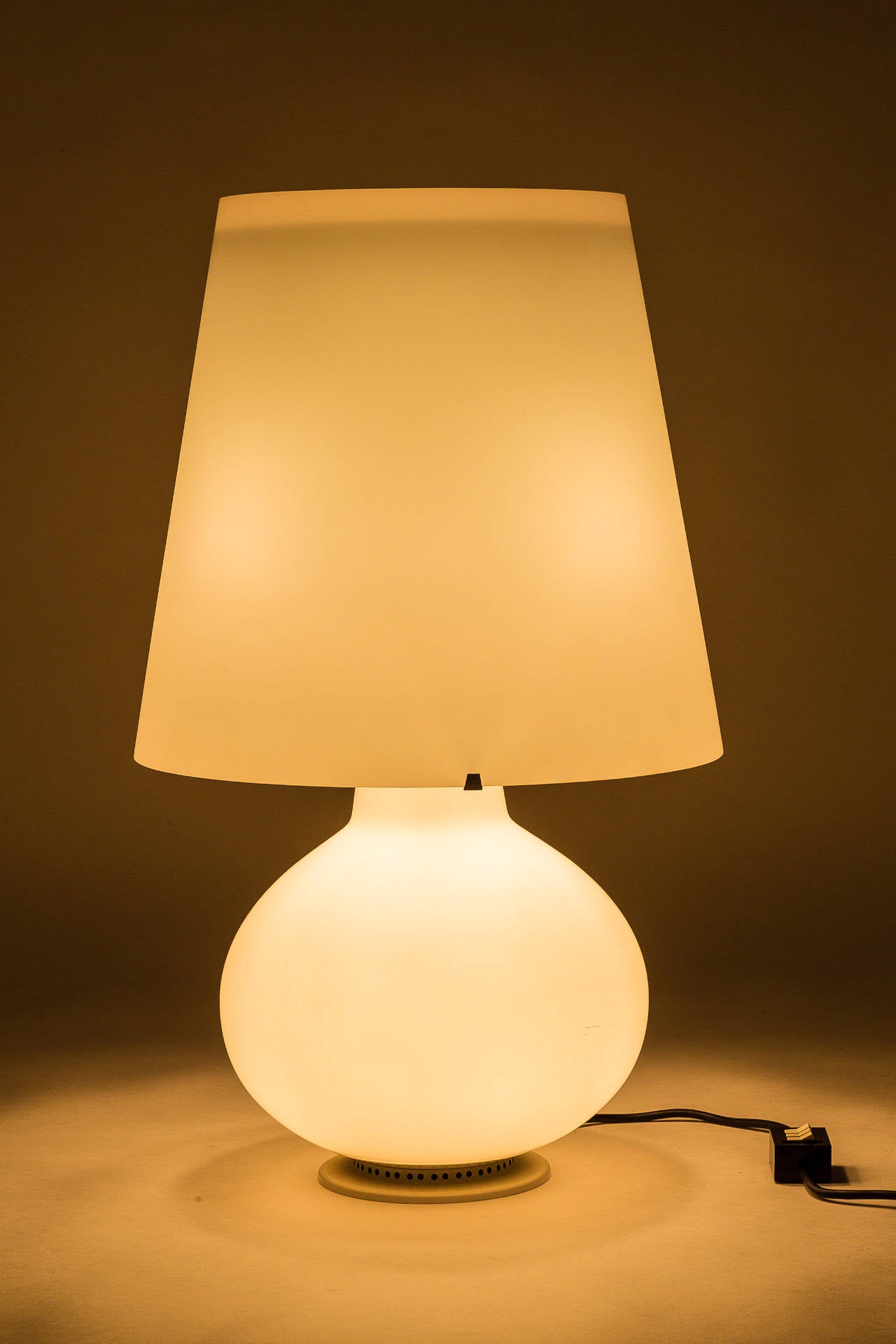 Mid-Century Modern Italian Table Lamp by Max Ingrand for Fontana Arte, 1960s