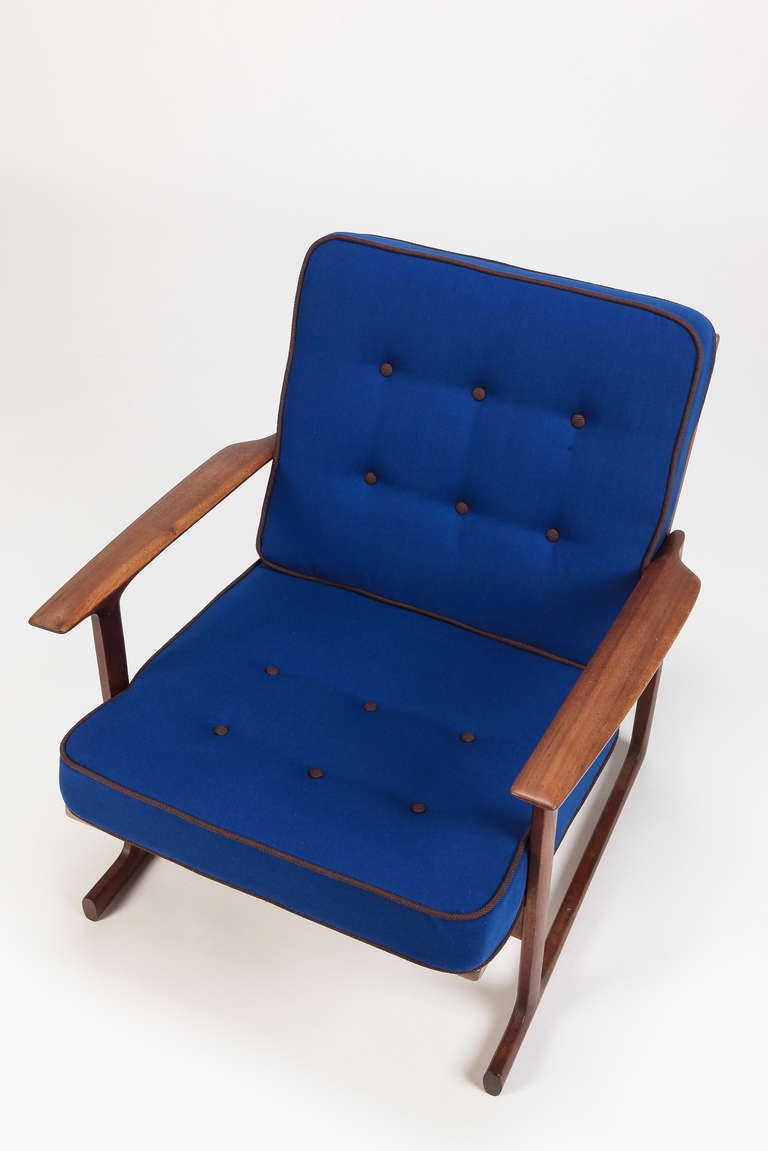 Sycamore Danish Easy Chair, Lattice-Back, Teak, by Ib Kofod Larsen For Sale